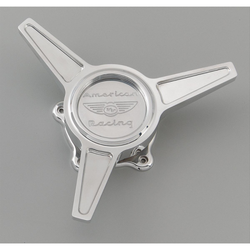 Tri Bar Spinner Caps American Racing- Aluminium poliert original